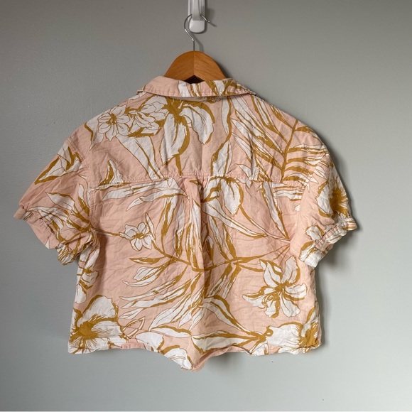 Rachel Zoe Floral Button-Up Top Size Small - Picture 2 of 8